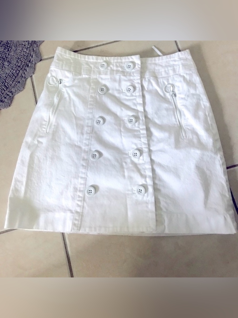 Dolce & Gabbana white skirt